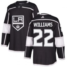 Men's Adidas Los Angeles Kings Tiger Williams Black Jersey - Authentic