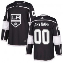 Youth Adidas Los Angeles Kings Custom Black Home Jersey - Authentic
