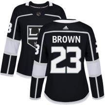 Women's Adidas Los Angeles Kings Dustin Brown Black Home Jersey - Authentic
