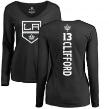 Women's Adidas Los Angeles Kings Kyle Clifford Black Home Jersey - Premier