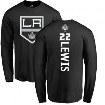 Youth Adidas Los Angeles Kings Trevor Lewis Black Home Jersey - Premier
