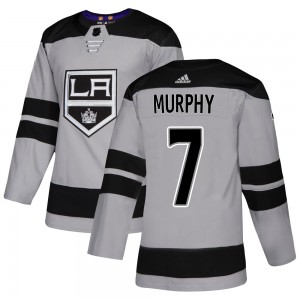 Men's Adidas Los Angeles Kings Mike Murphy Gray Alternate Jersey - Authentic