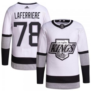 Youth Adidas Los Angeles Kings Alex Laferriere White 2021/22 Alternate Primegreen Pro Player Jersey - Authentic
