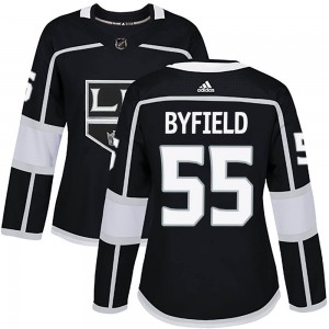 Women's Adidas Los Angeles Kings Quinton Byfield Black Home Jersey - Authentic