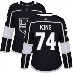 Women's Adidas Los Angeles Kings Dwight King Black Home Jersey - Authentic