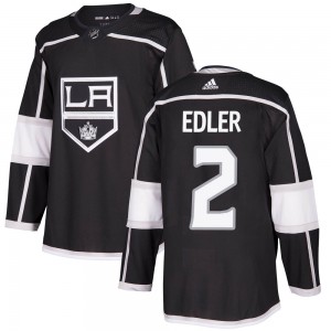 Youth Adidas Los Angeles Kings Alexander Edler Black Home Jersey - Authentic