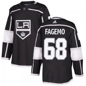 Youth Adidas Los Angeles Kings Samuel Fagemo Black Home Jersey - Authentic