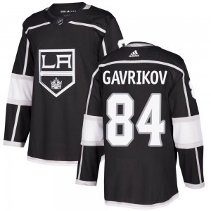 Youth Adidas Los Angeles Kings Vladislav Gavrikov Black Home Jersey - Authentic