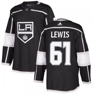 Youth Adidas Los Angeles Kings Trevor Lewis Black Home Jersey - Authentic