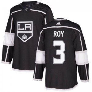 Youth Adidas Los Angeles Kings Matt Roy Black Home Jersey - Authentic