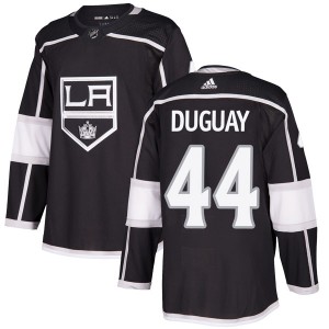 Men's Adidas Los Angeles Kings Ron Duguay Black Home Jersey - Authentic