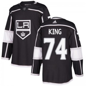 Men's Adidas Los Angeles Kings Dwight King Black Home Jersey - Authentic