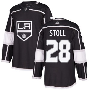 Men's Adidas Los Angeles Kings Jarret Stoll Black Home Jersey - Authentic