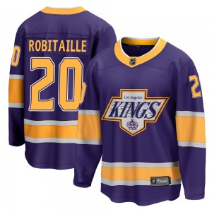 Youth Fanatics Branded Los Angeles Kings Luc Robitaille Purple 2020/21 Special Edition Jersey - Breakaway