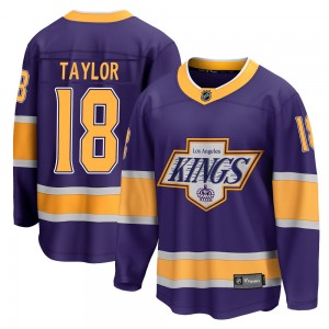 Youth Fanatics Branded Los Angeles Kings Dave Taylor Purple 2020/21 Special Edition Jersey - Breakaway
