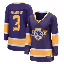 Women's Fanatics Branded Los Angeles Kings Dion Phaneuf Purple 2020/21 Special Edition Jersey - Breakaway