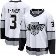 Men's Fanatics Branded Los Angeles Kings Dion Phaneuf White Breakaway Alternate Jersey - Premier